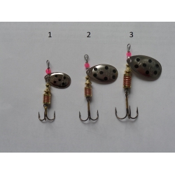 HERON  FARIO TROUT HUNTER    ARGENTO PUNTI NERI